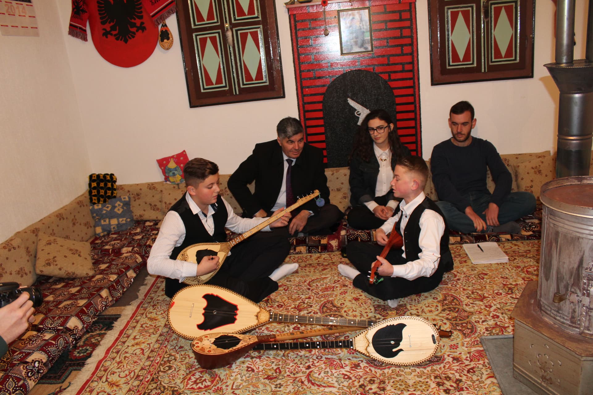 Traditional Oda, gathering place in Malisheva