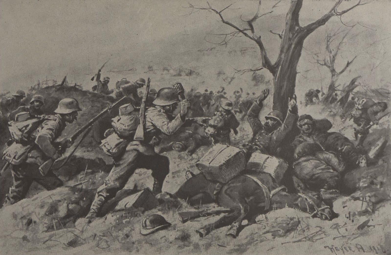Fighting near Berat, August 1918