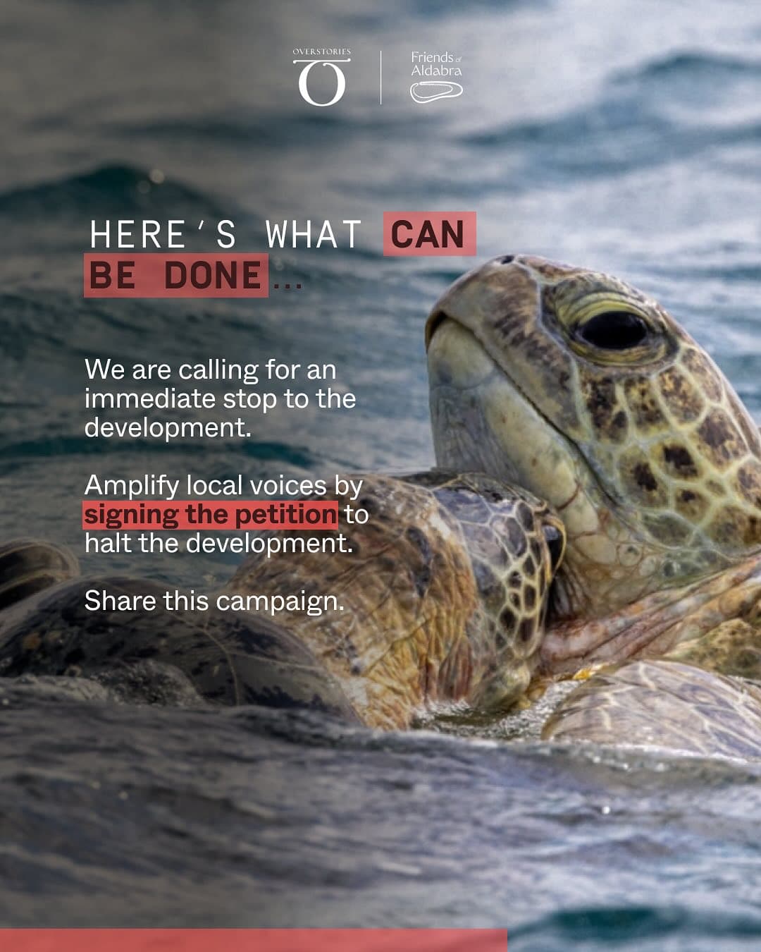 Help us stop the construction and protect the Aldabra Islands once and for all! (6/9)
