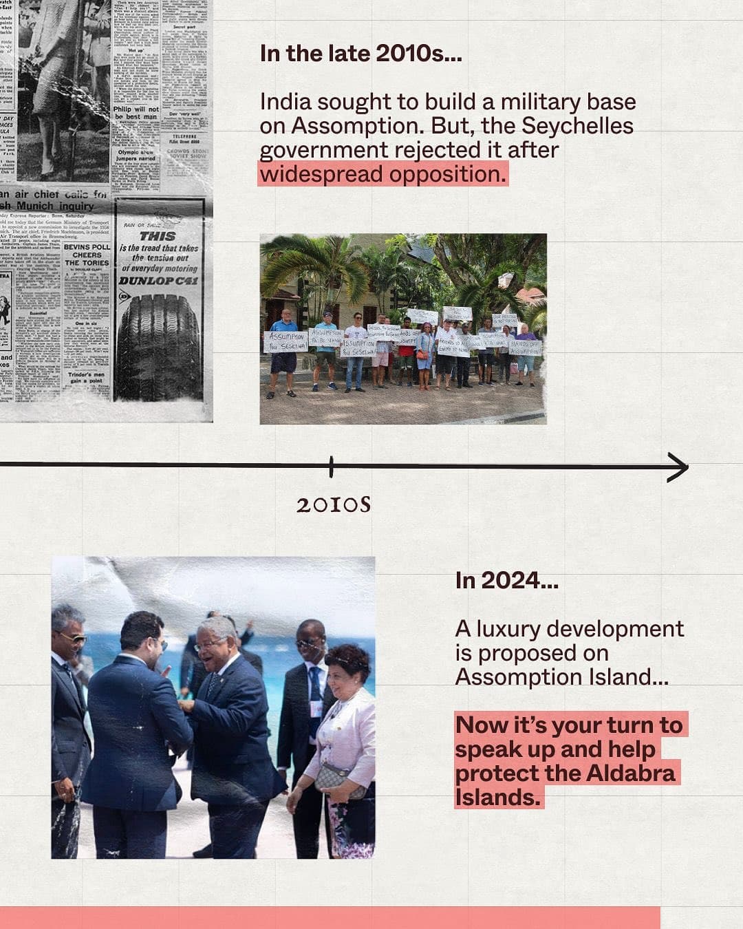 Help us stop the construction and protect the Aldabra Islands once and for all! (8/9)