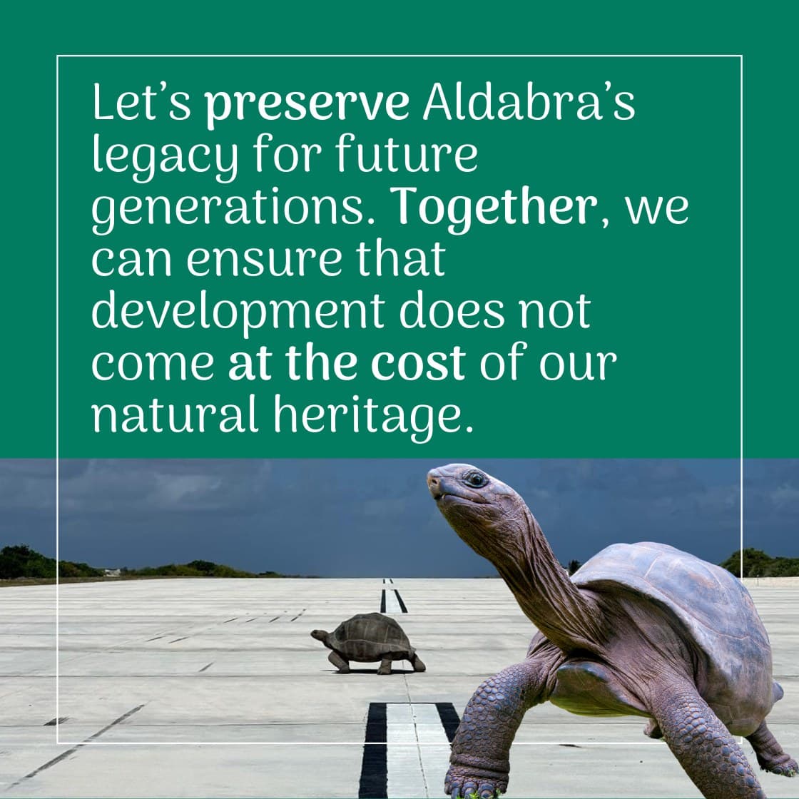 Aldabra: A World Heritage at Risk Aldabra Atoll, a UNESCO World Heritage Site, is… (10/10)