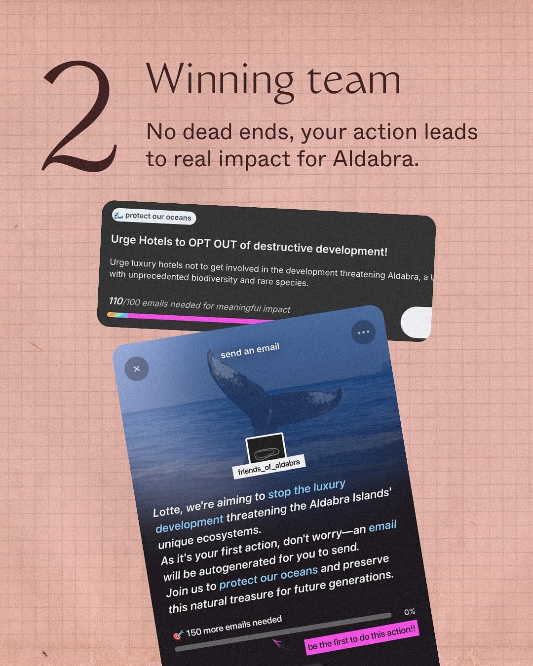 Take Direct Action for Aldabra in Seconds! (3/4)