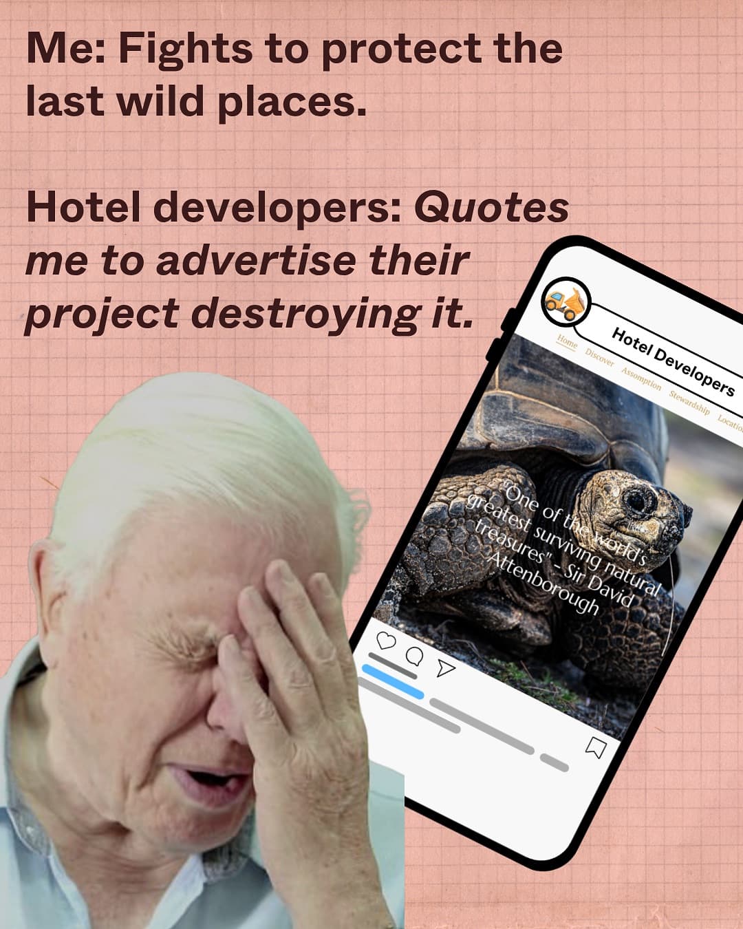 Ever feel like your message for protecting nature gets flipped on its head? (1/3)