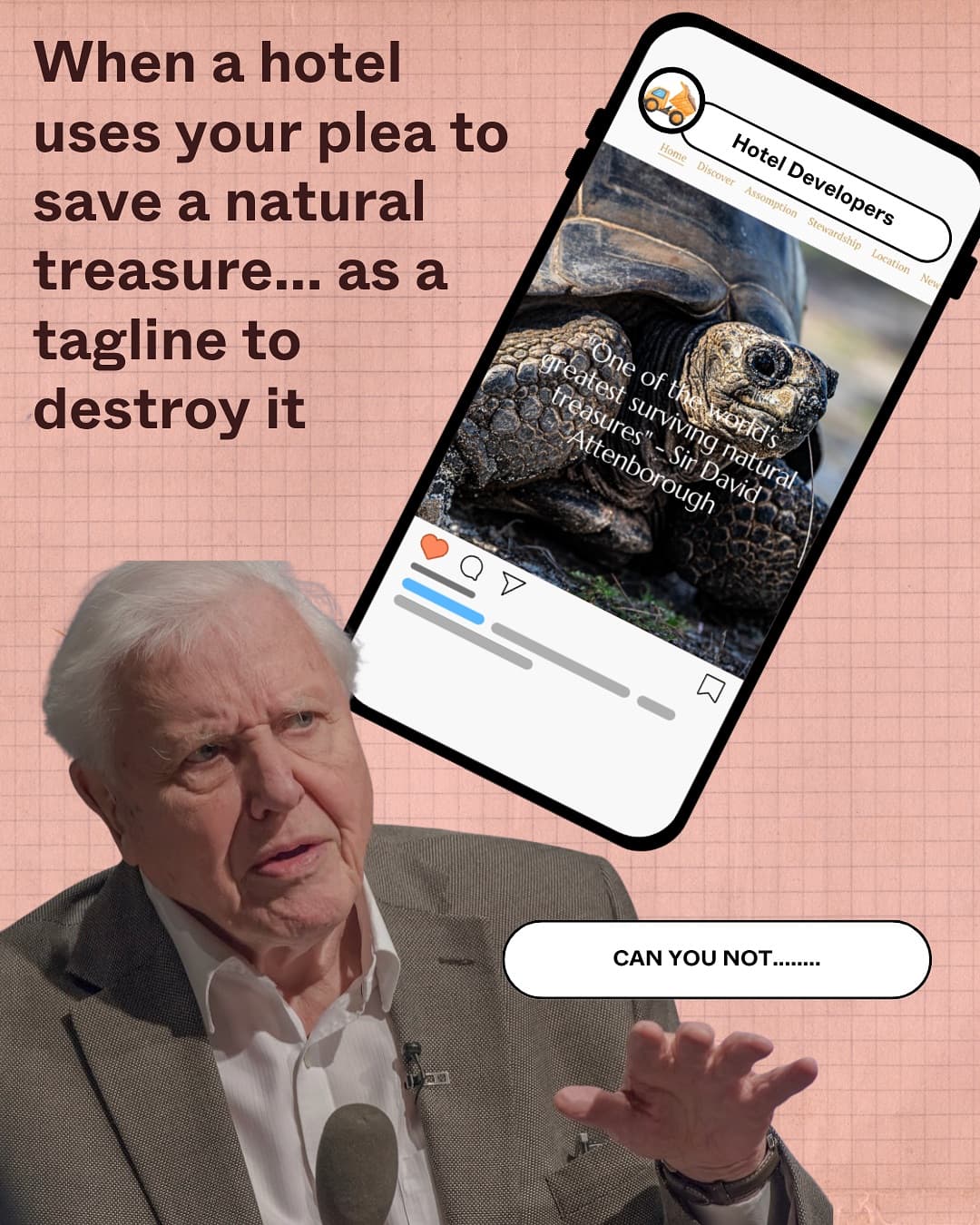 Ever feel like your message for protecting nature gets flipped on its head? (2/3)