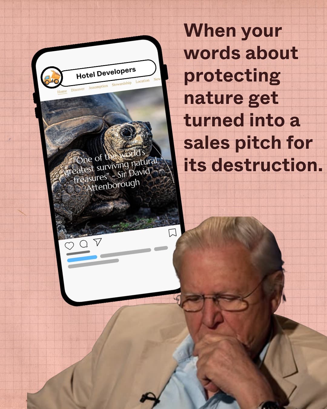 Ever feel like your message for protecting nature gets flipped on its head? (3/3)