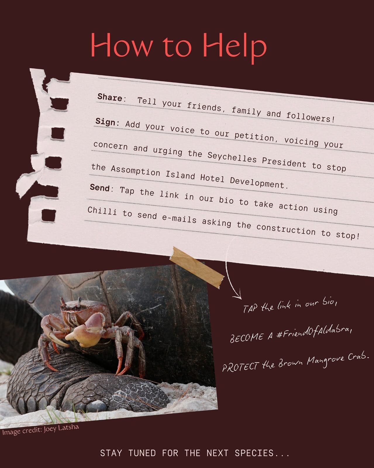 Species YOU can help …will you catch them all? (3/3) · Aug 2025
