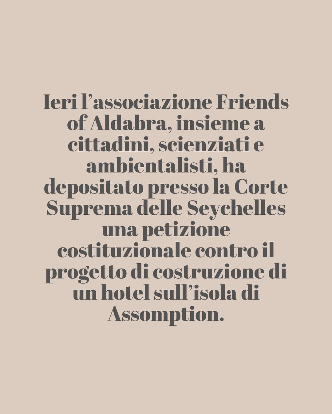 Oggi è stata presentata una petizione costituzionale contro il progetto di hotel ad… (3/11)