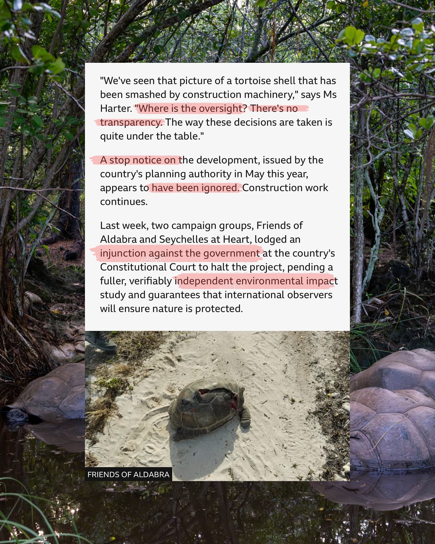 Thank you to Patrick Muirhead and for shining a light on the controversial development… (6/8)