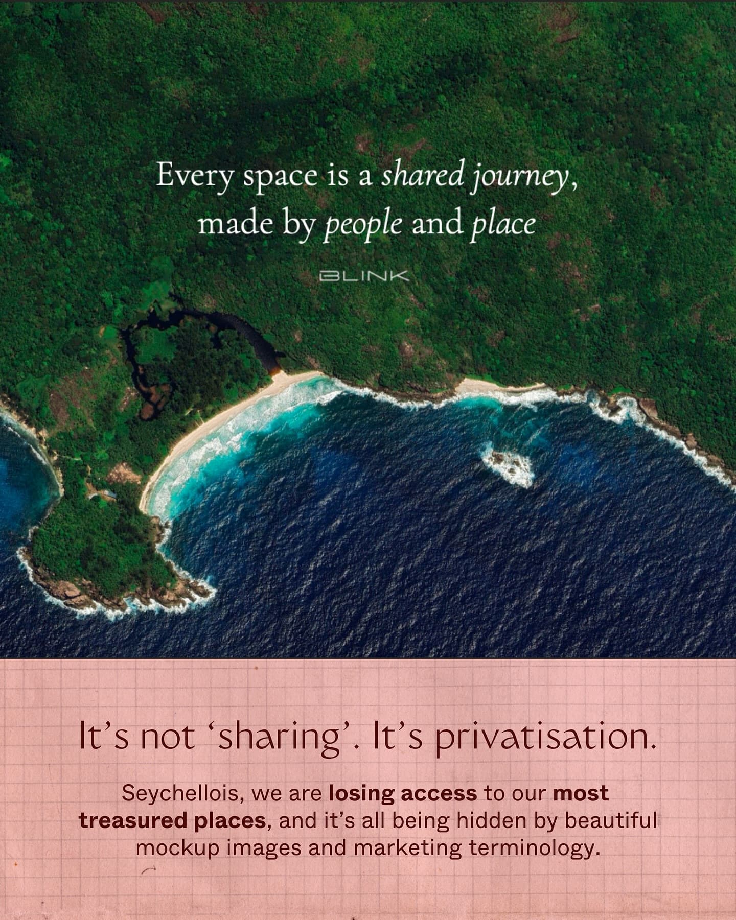 Another Seychellois paradise under threat. (8/11)