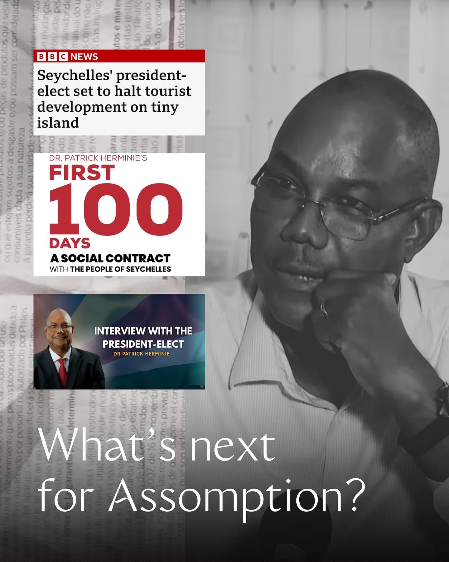 Dr. Herminie’s announcement to “halt” the Assomption development marks a turning point… (1/13)