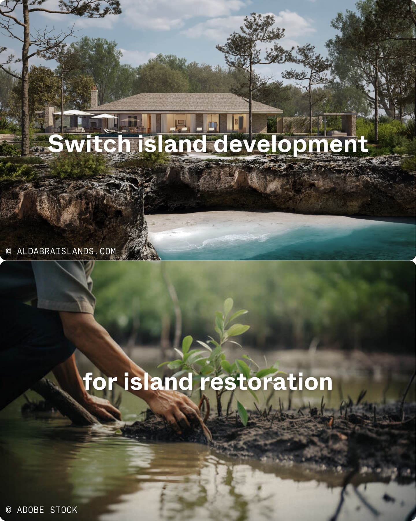 Exclusive private luxury vs Seychellois Scientific exploration. (3/11)
