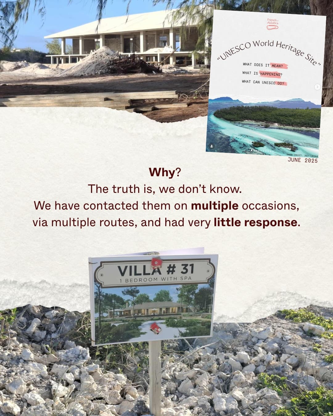 UNESCO knows one of their World Heritage Sites is at risk, and they’re doing nothing… (3/7)