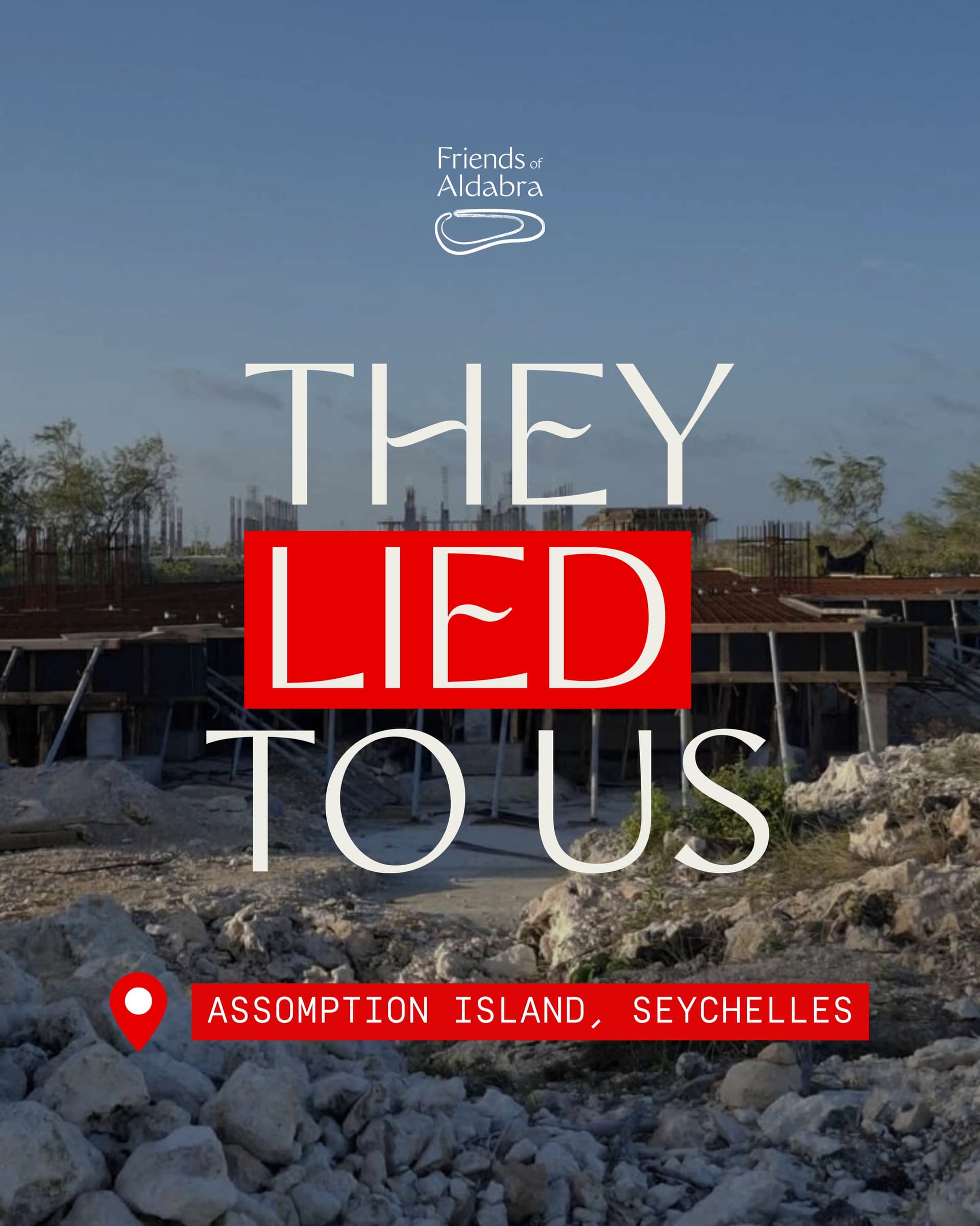The Seychelles government has been trying to fool its people. (1/10)