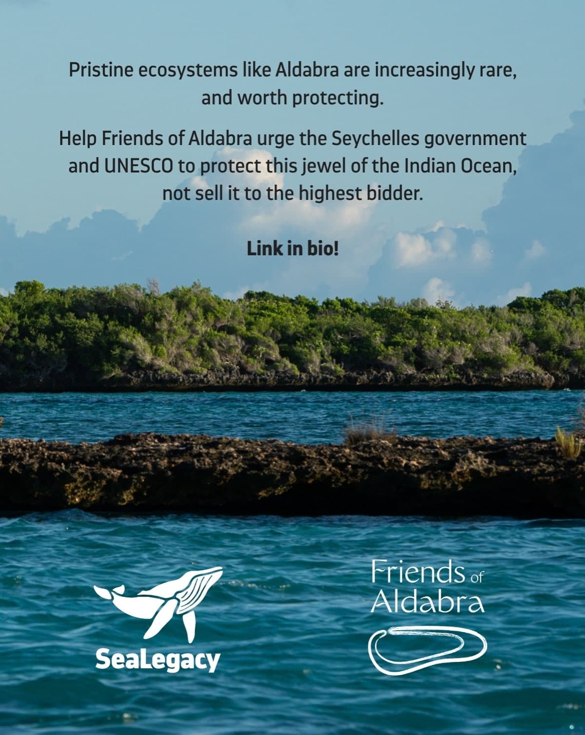 Far off in the Southwest Indian Ocean is the famed Aldabra Atoll, a UNESCO World… (6/6)