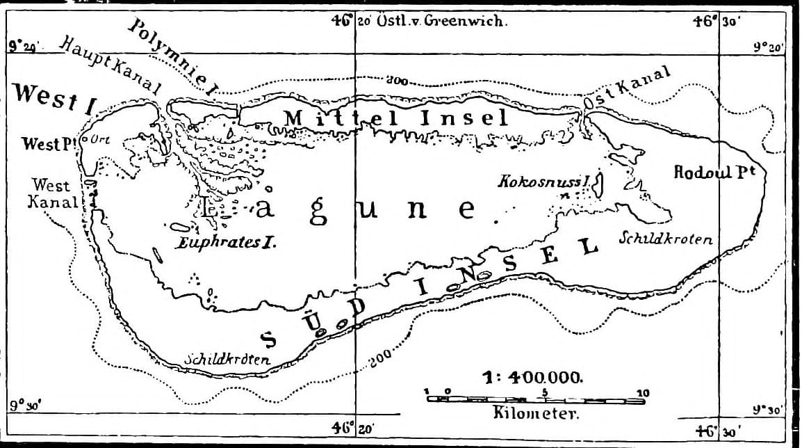 Keller Publishes His Map of the Islands