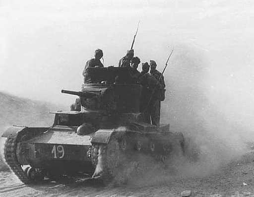 Spanish Civil War — Andévalo frontier