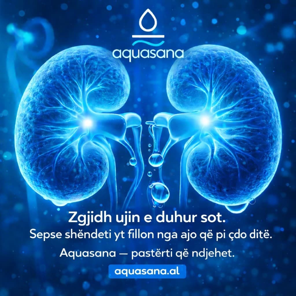 Zgjidh një ujë të pastër, të sigurt dhe të pasur me minerale - për ty dhe fa
