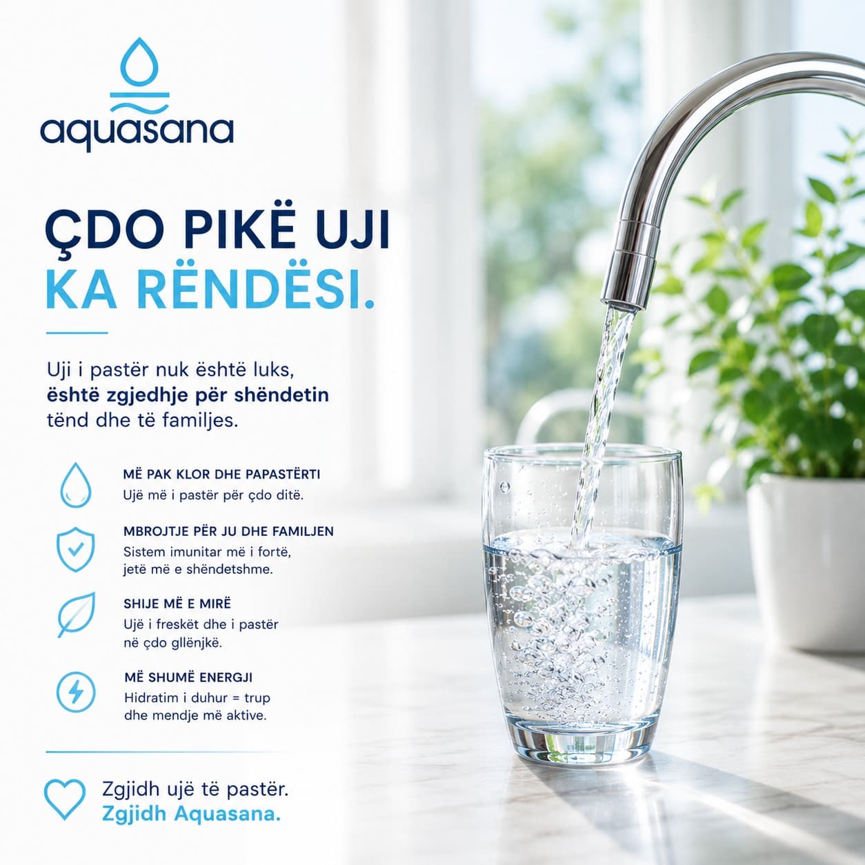 Çdo pikë ujë ka rëndësi