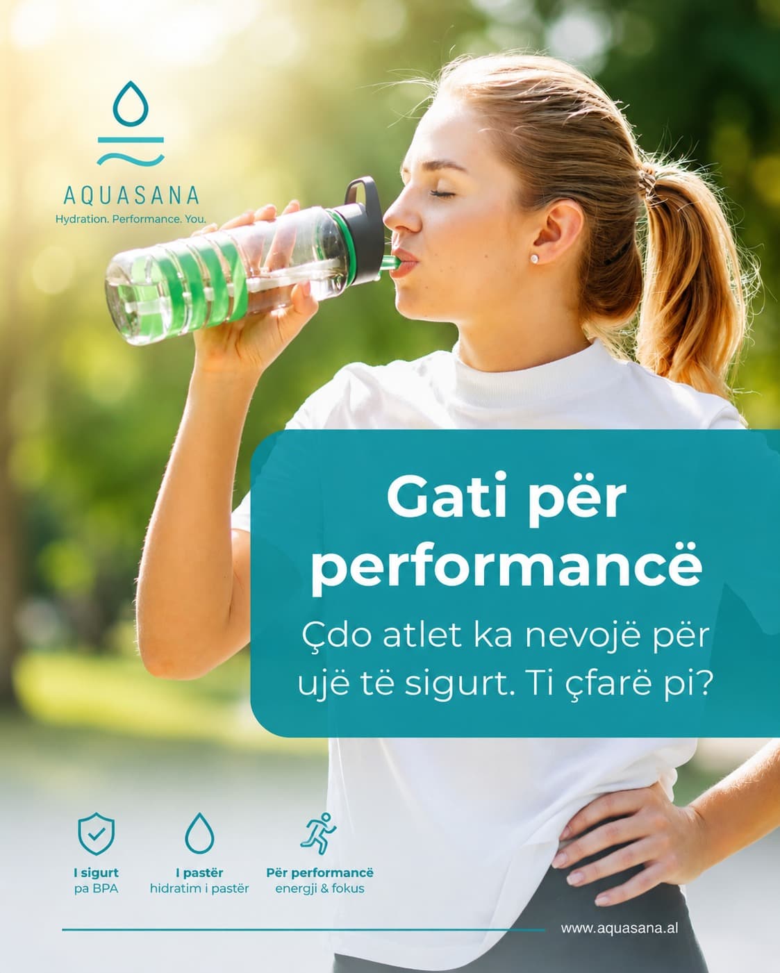 Performanca fillon nga hidratimi i duhur