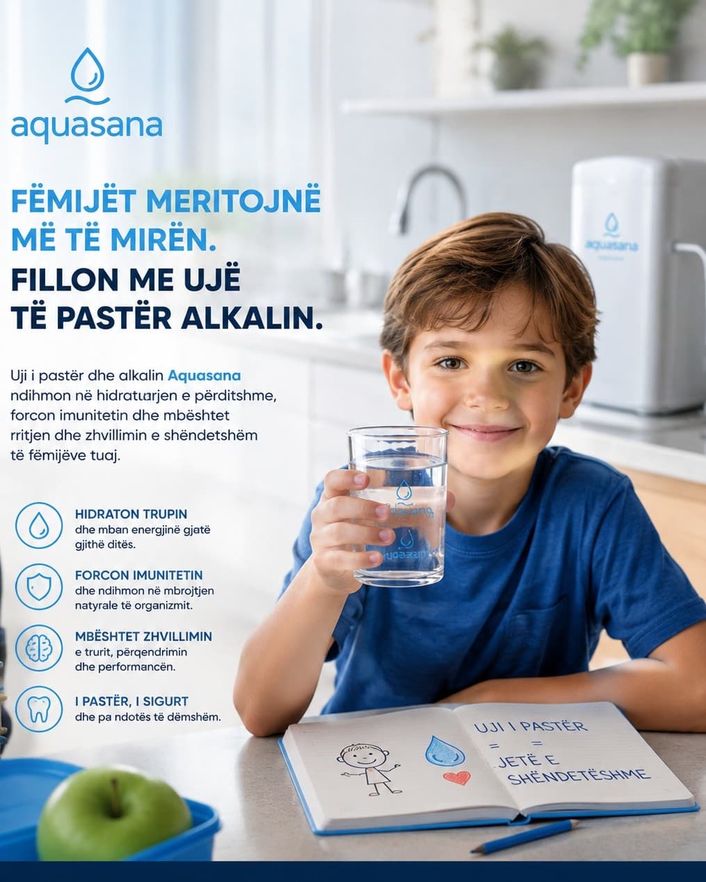 Fëmijët meritojnë ujin më të pastër