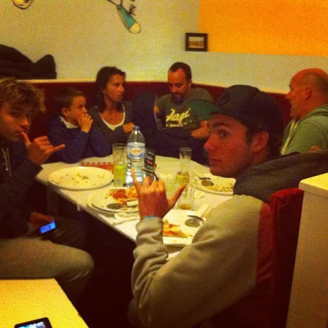 Allways having a good time at with the crew !!