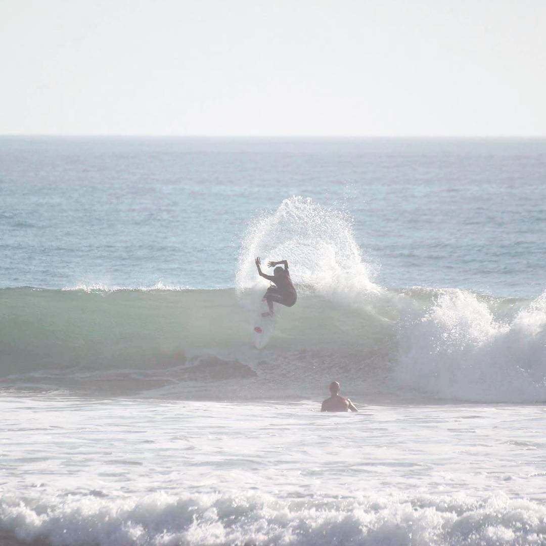 Stoked to be back at home, cant wait for this weekend swell and competition!!