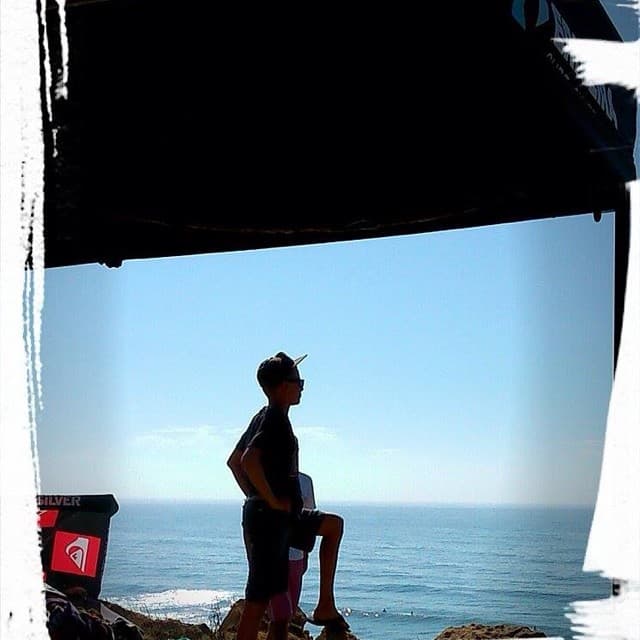Looking out for the waves