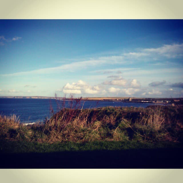 Couple waves today in Thurso.
