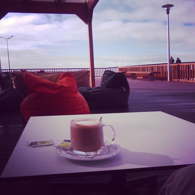 Chilling in Ribeira after fun sesh at backdoor by myself pretty scary, but still fun!!