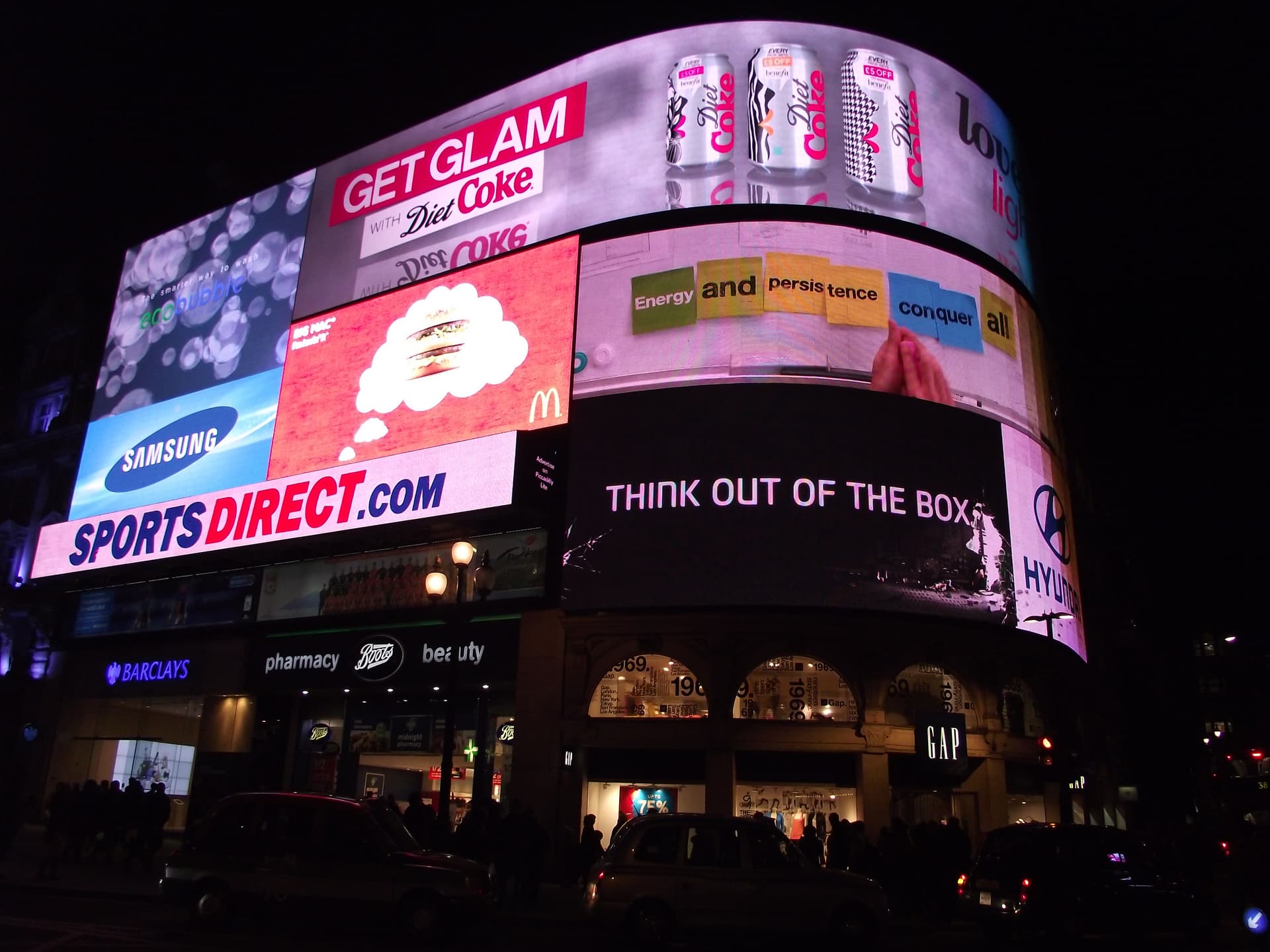 Piccadilly Lights, London