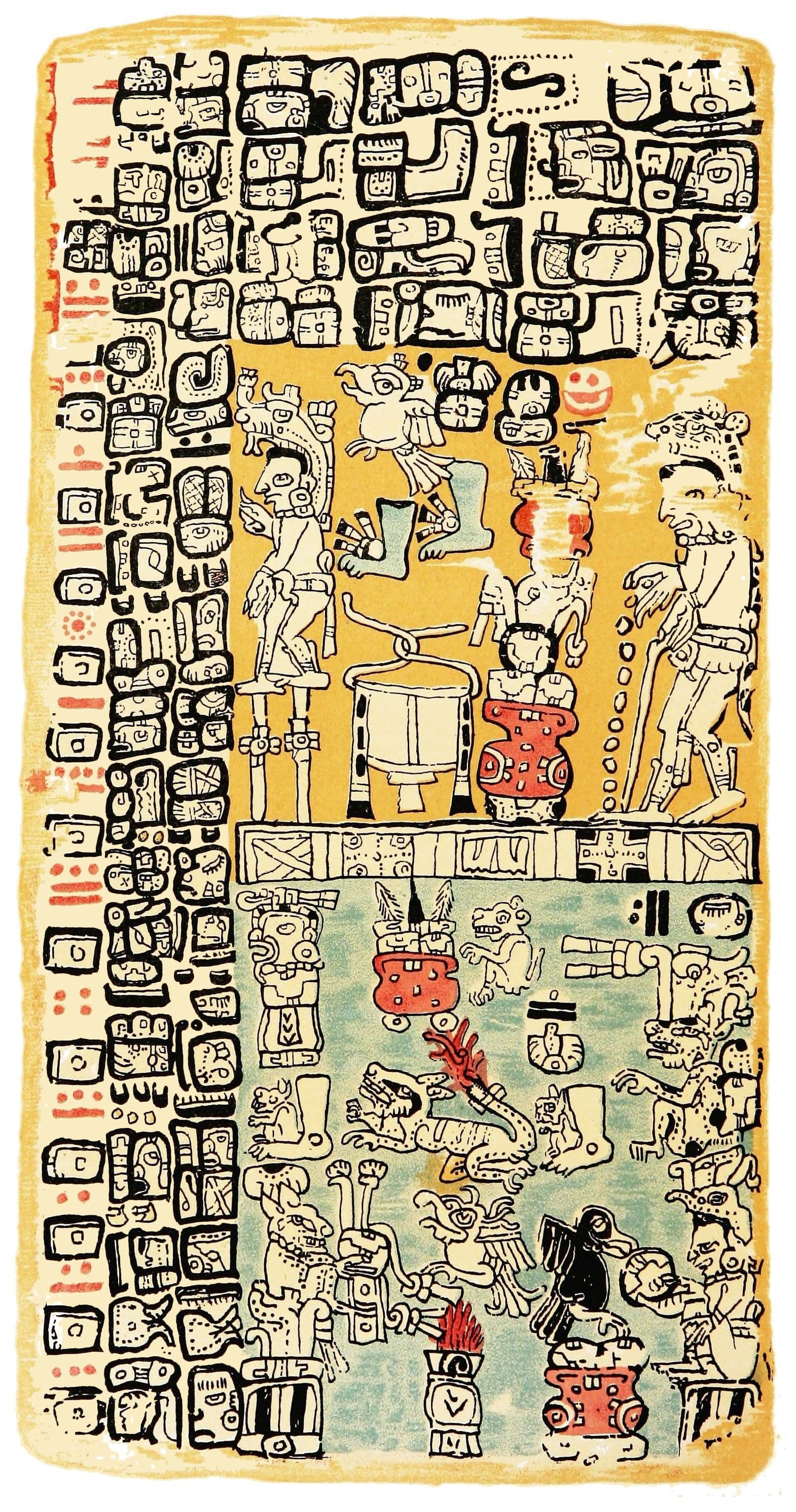 SMT D119 Facsimile of f plate 21 of the manuscript Troano