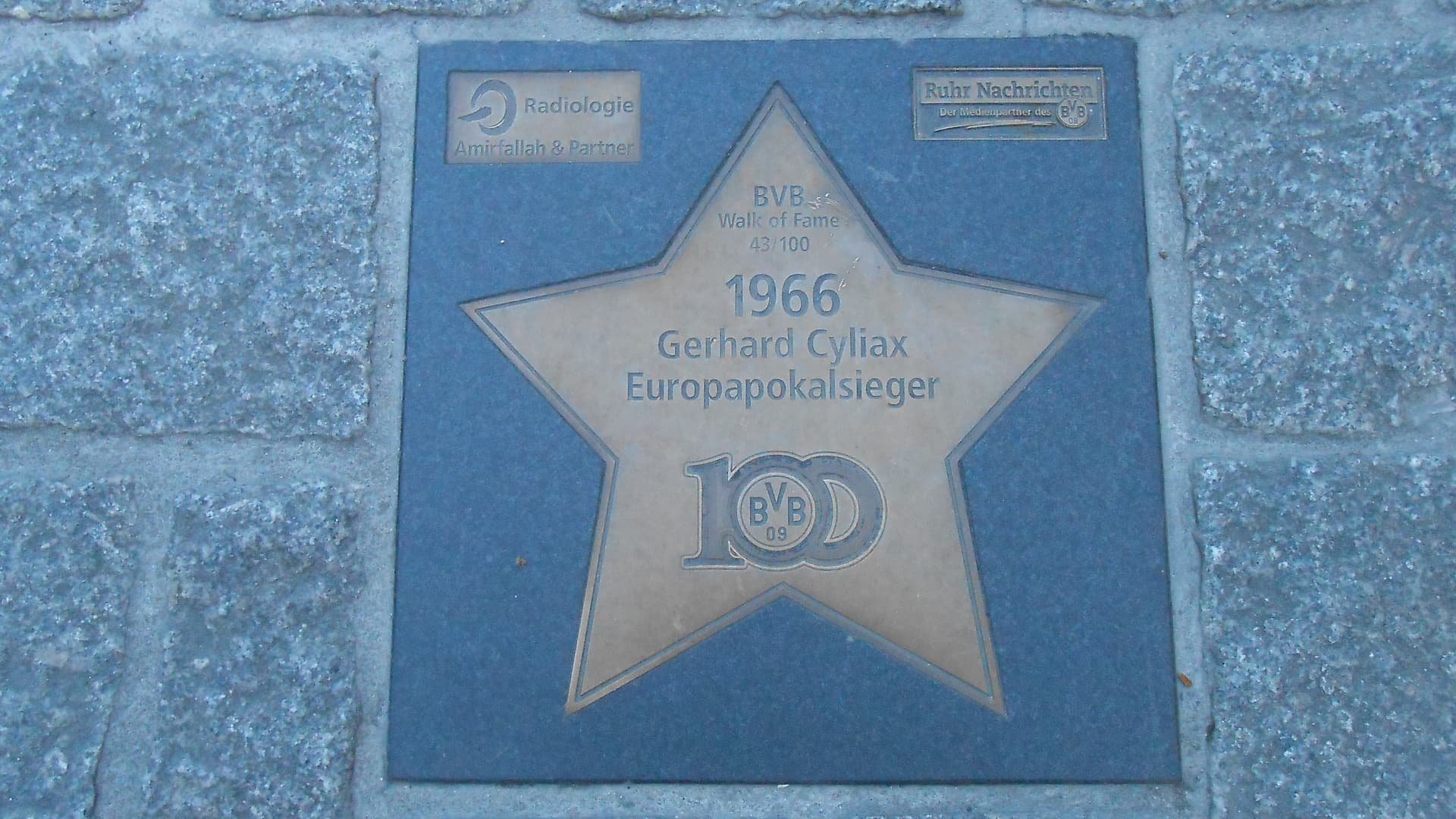 BVB Walk of Fame 43-100