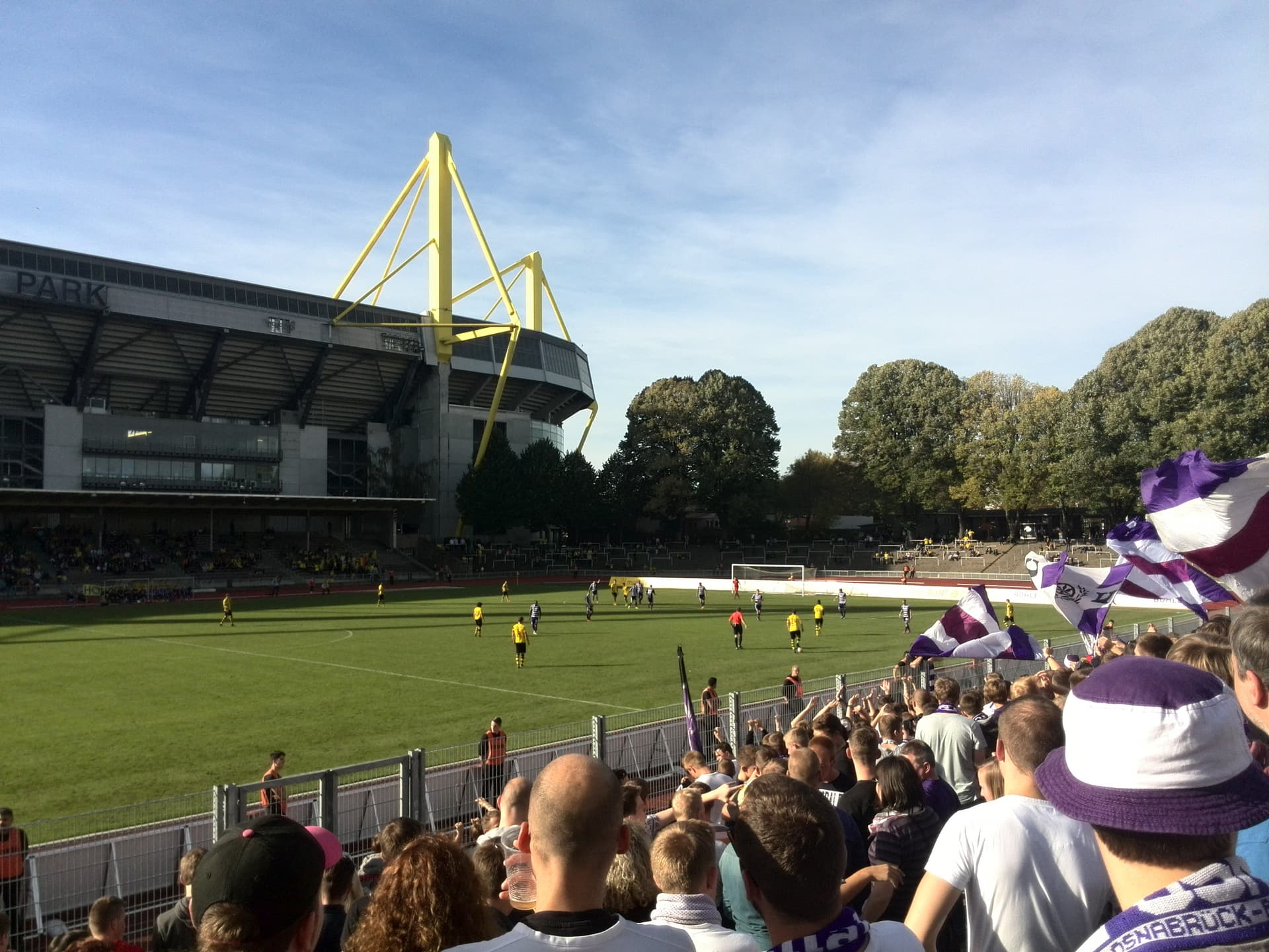 Stadion Rote Erde BVB II - VfL Osnabrück 2014