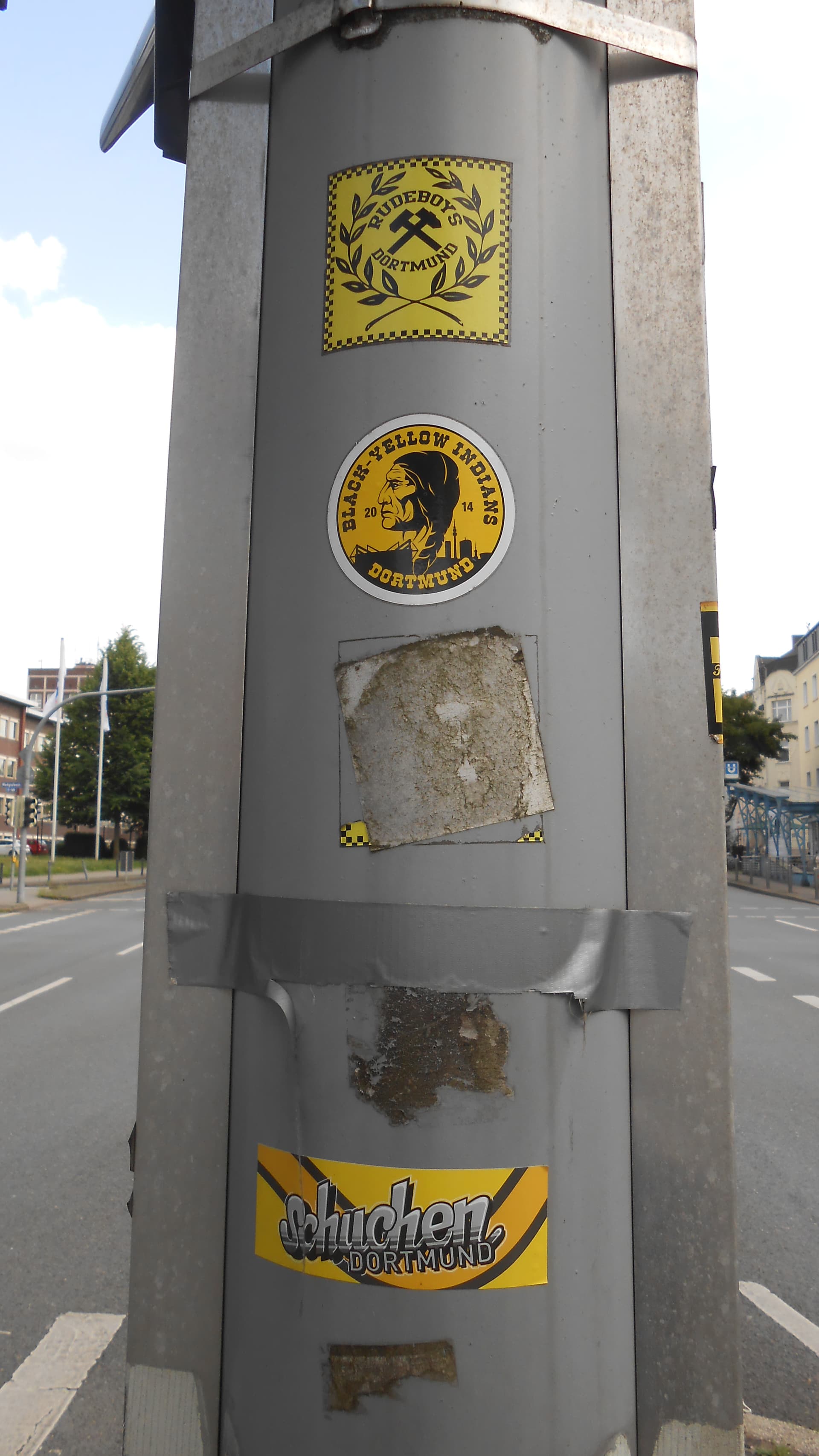 BVB Aufkleber Hohe Straße