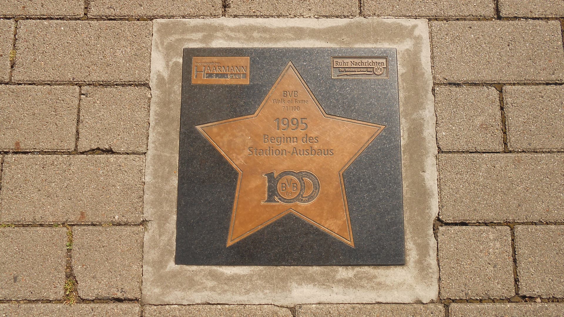 BVB Walk of Fame 71-100.1