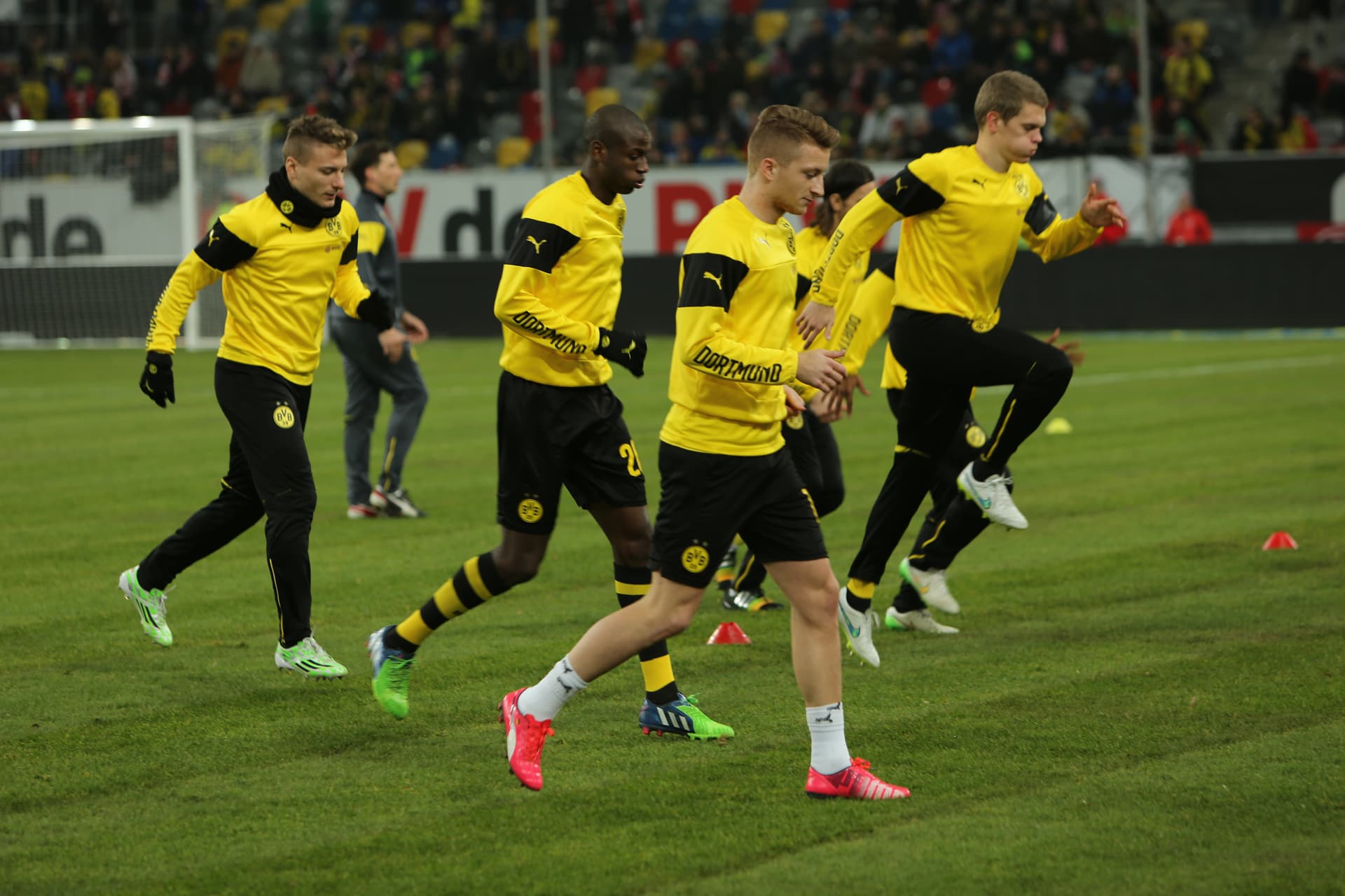 BVB Aufwärmtraining