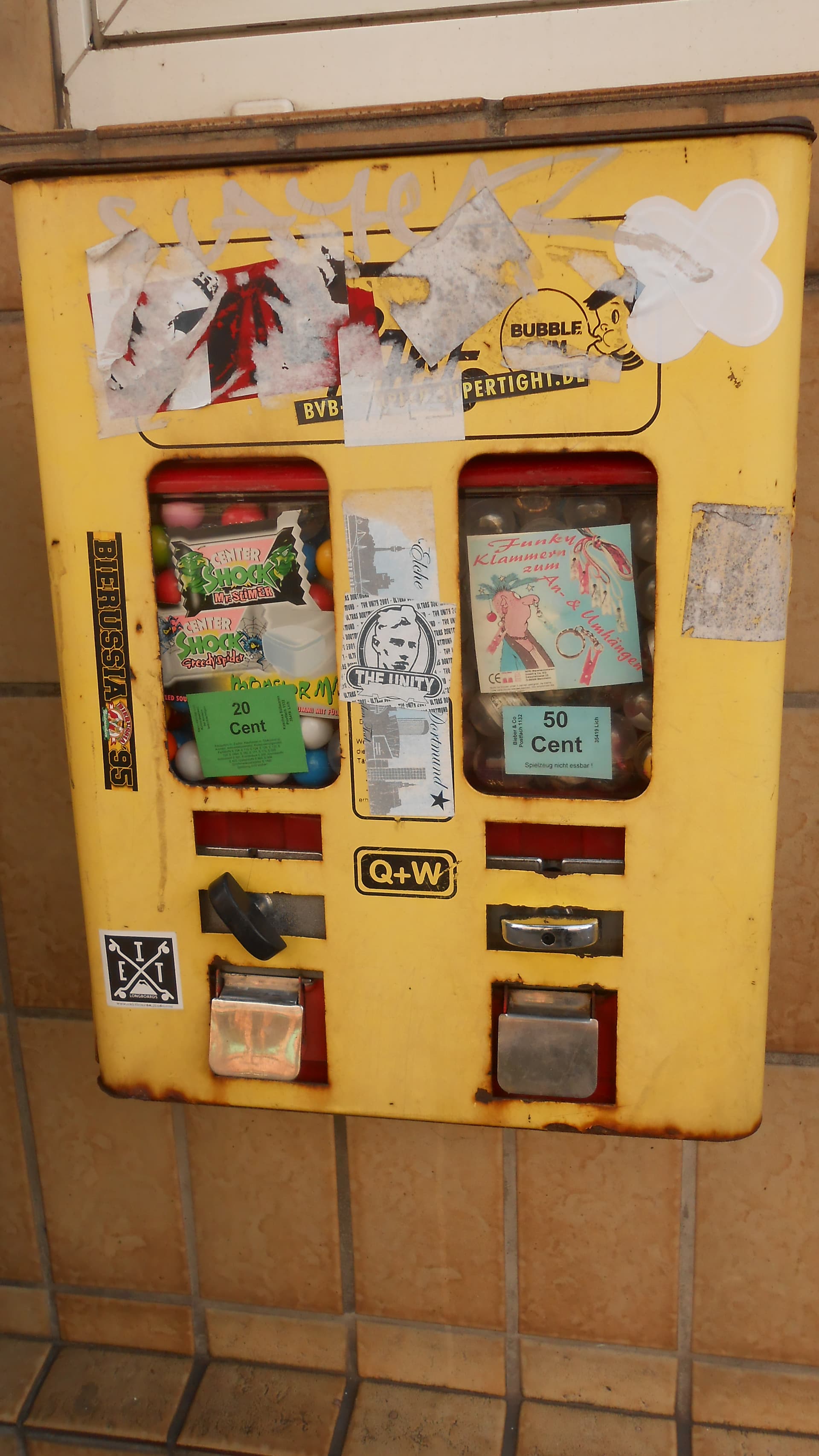 Kaugummiautomat Dortmund Hohe Straße