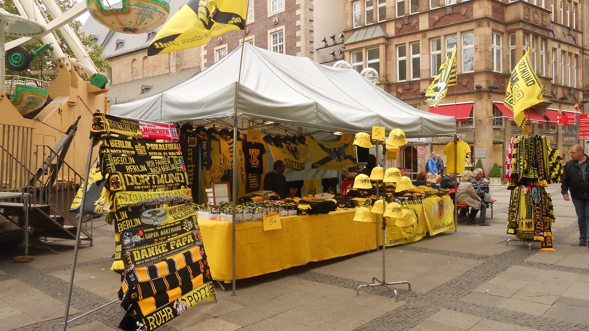 Dortmund, Stand vor Reinoldikirche