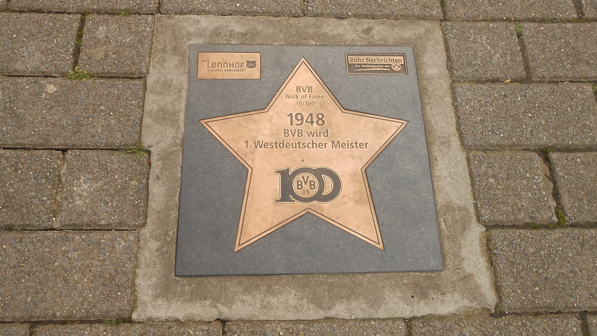 BVB Walk of Fame 15-100
