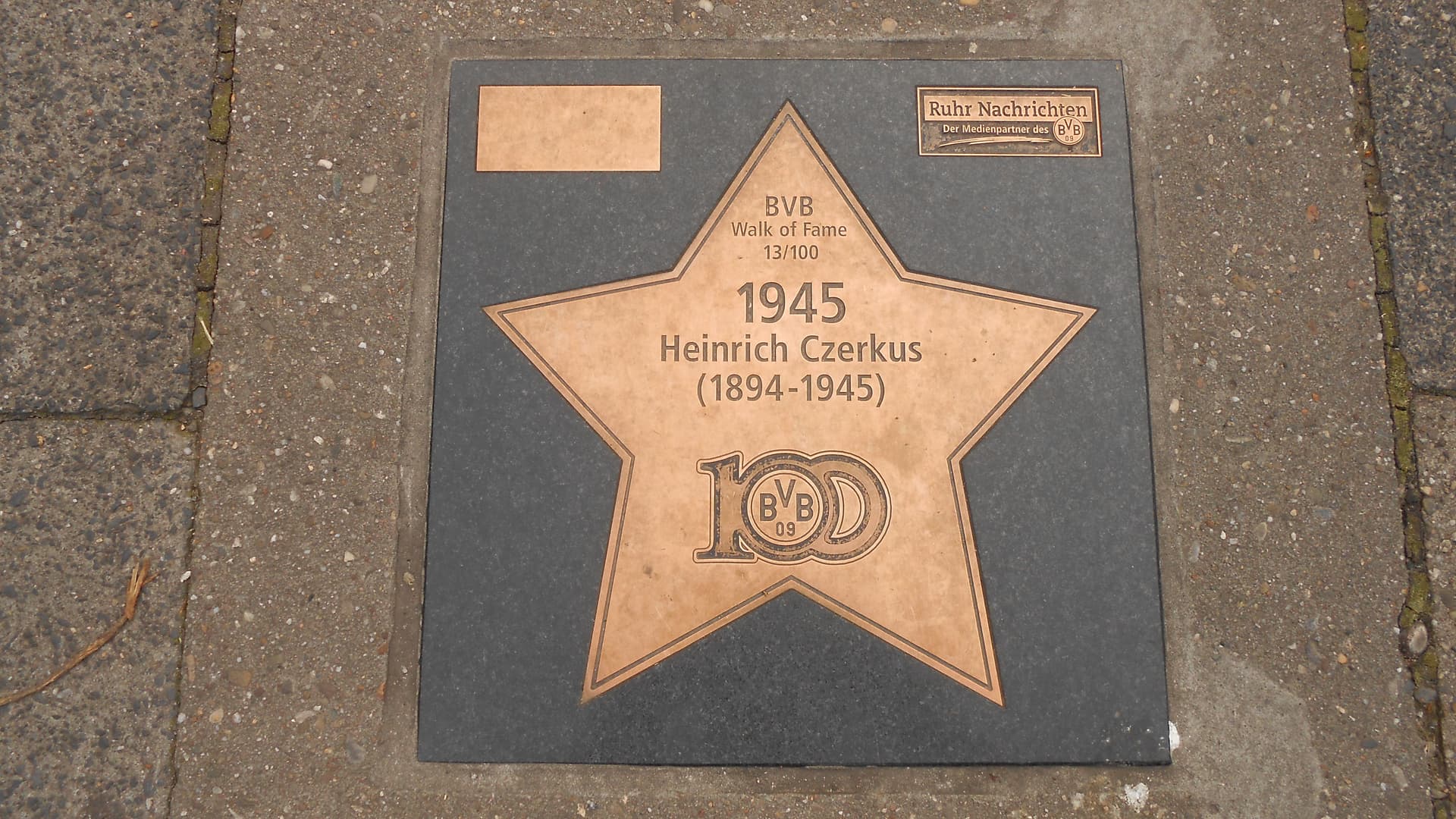 BVB Walk of Fame 13-100
