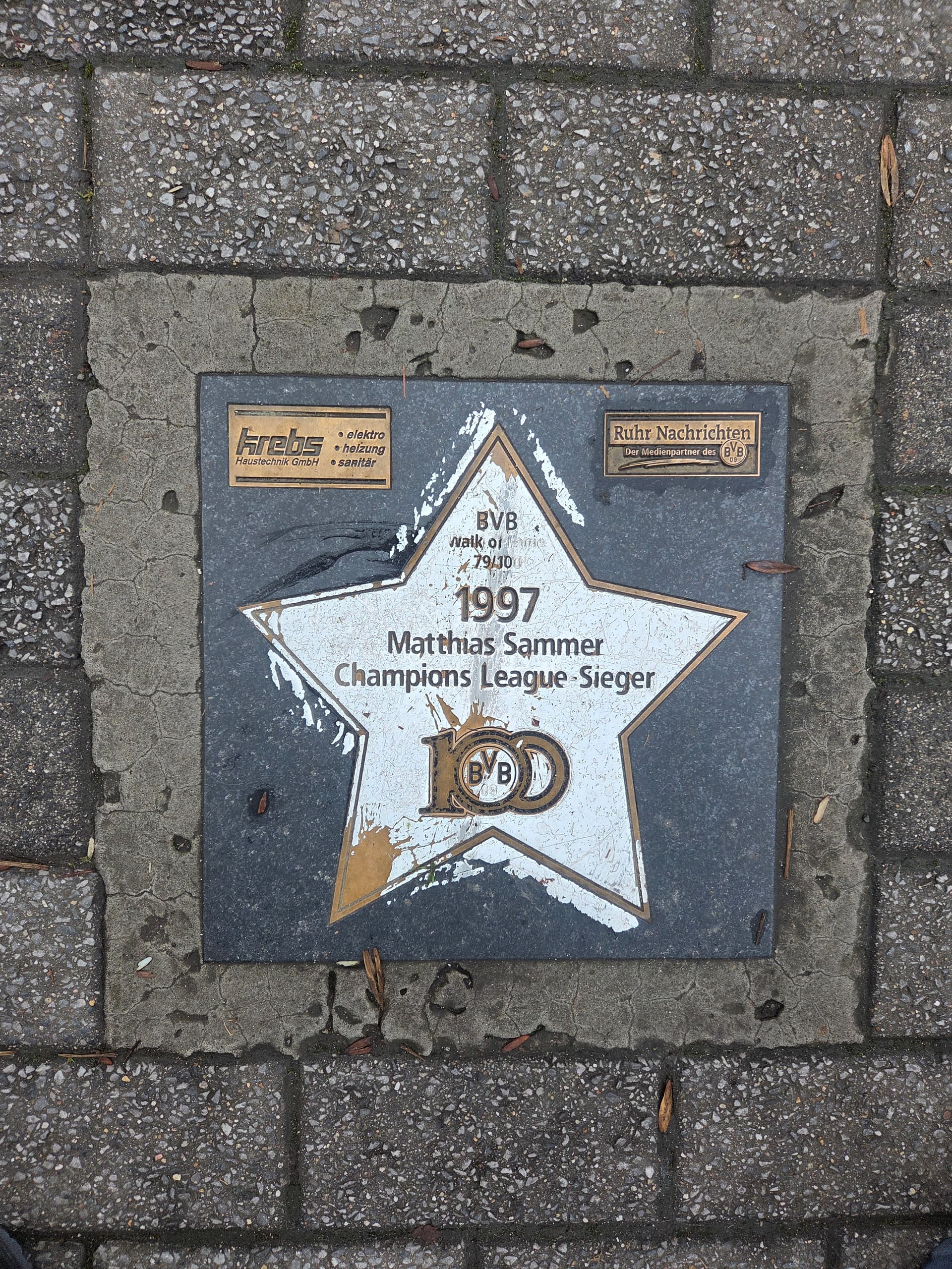 BVB Walk of Fame Stern 79-100