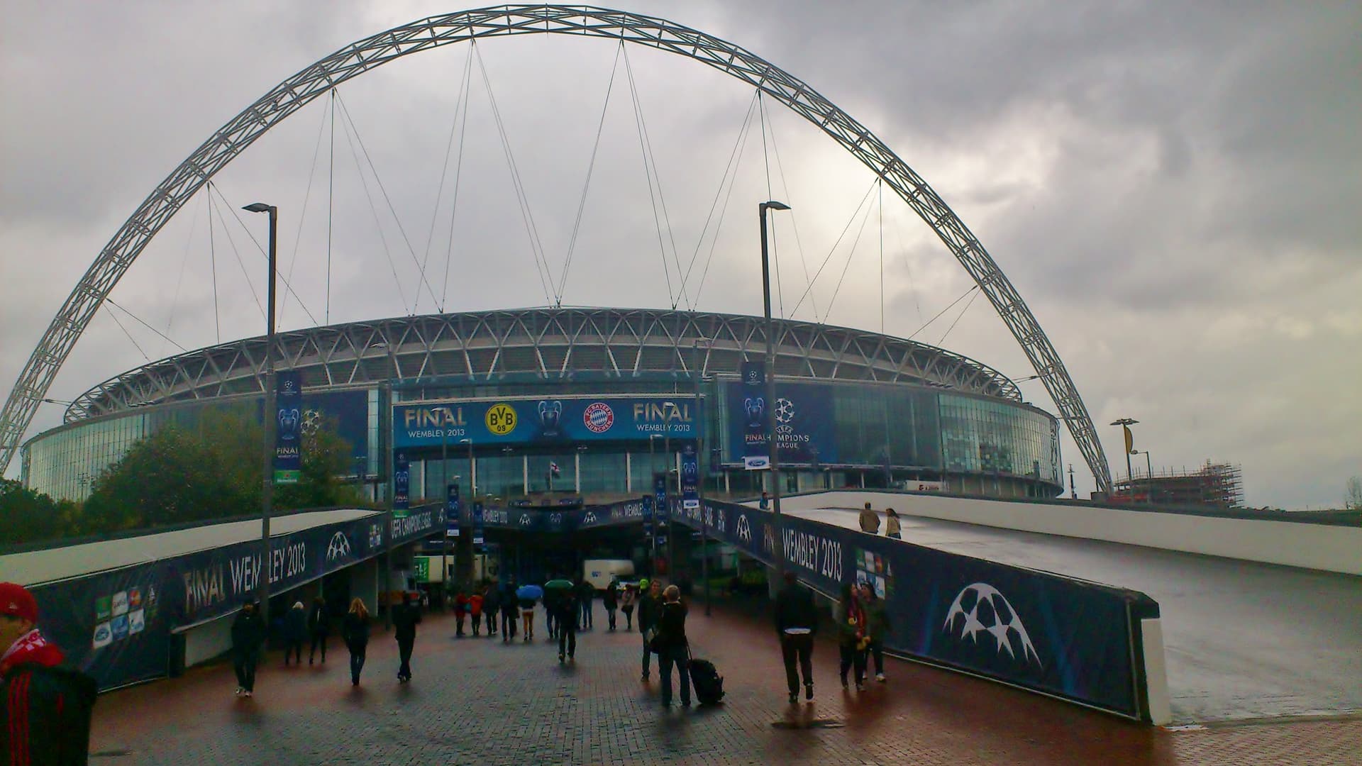 Wembley vor dem Finale