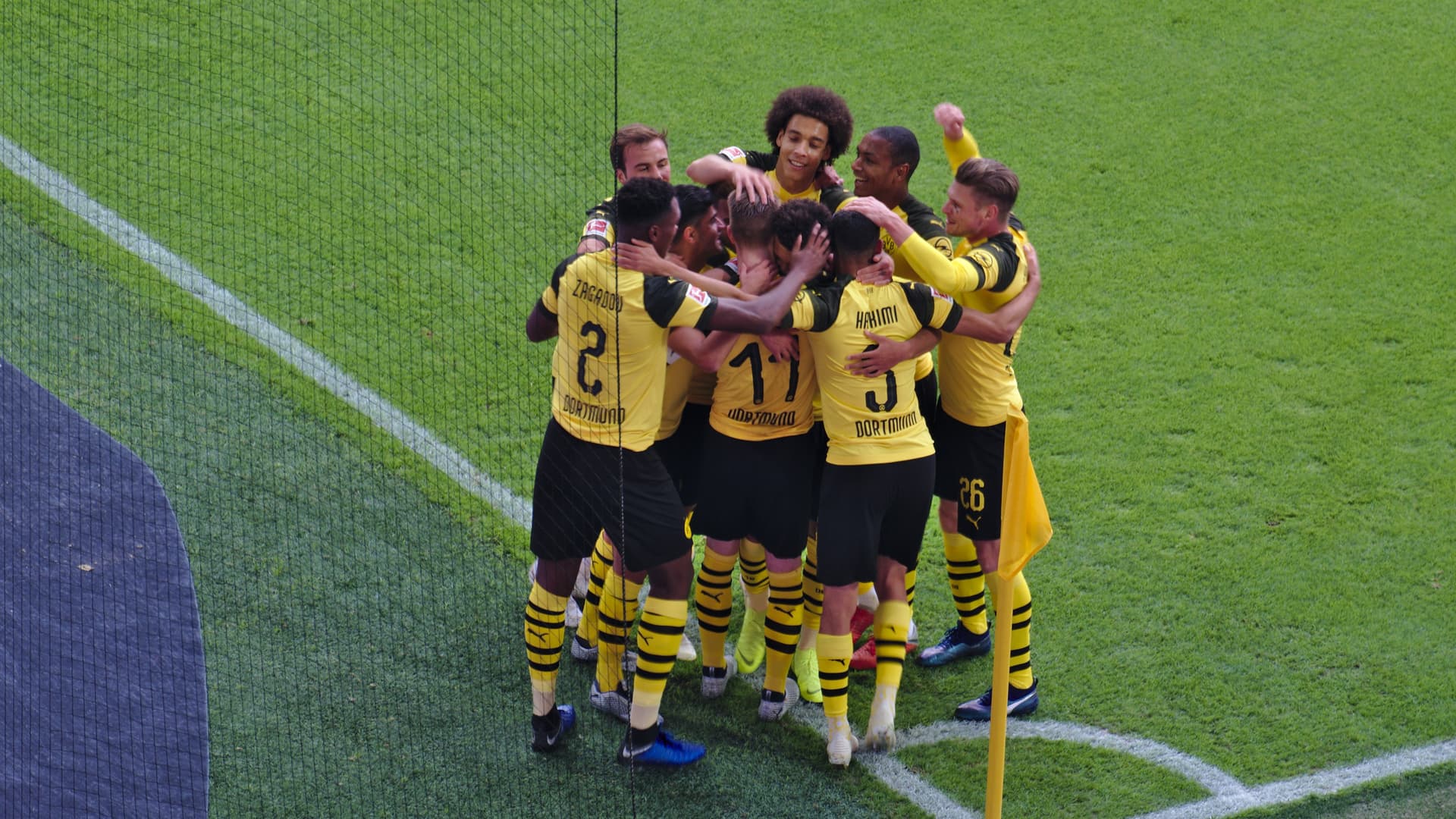 Borussia Dortmund Goal Celebration