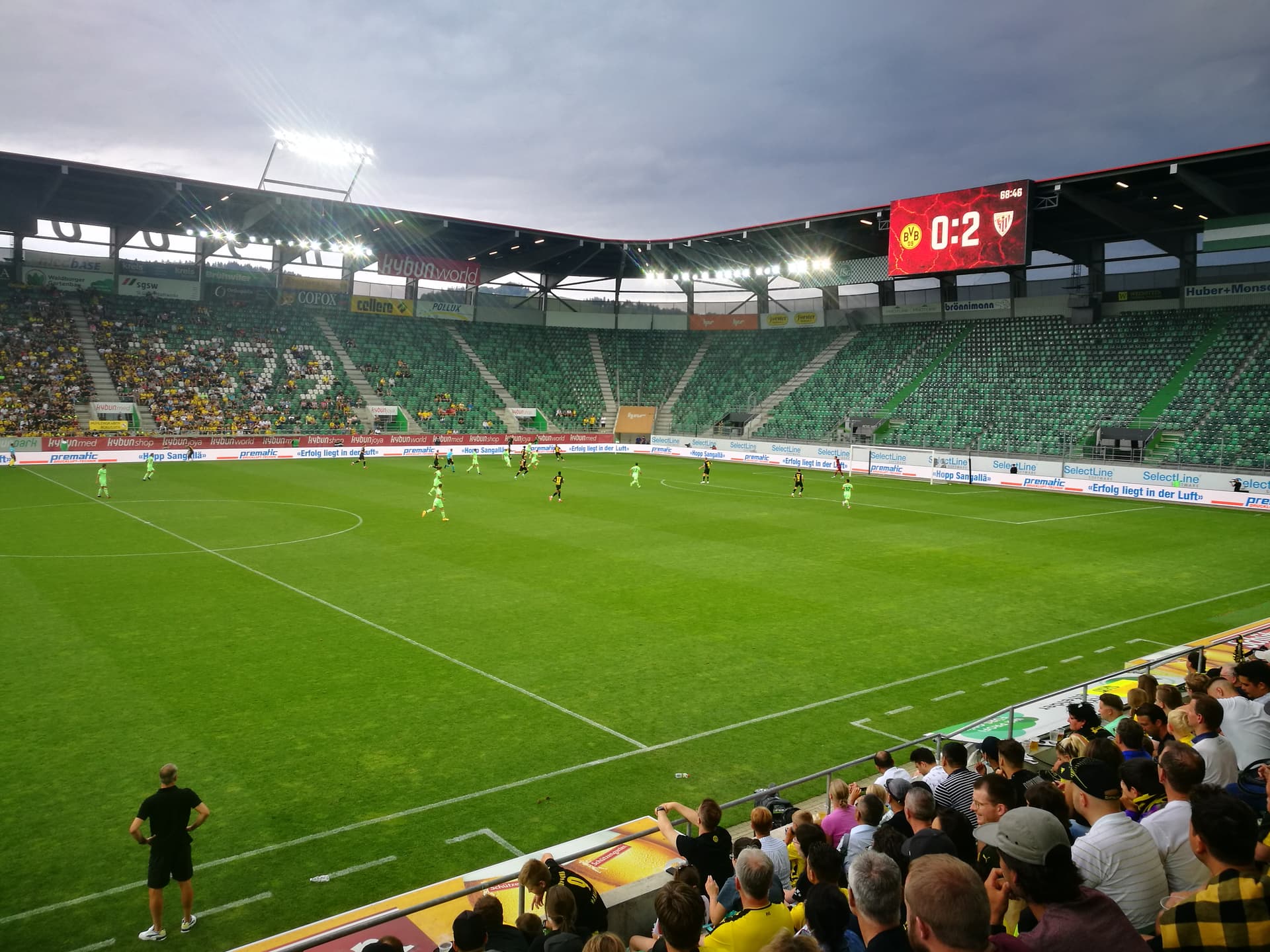 CH-SG-St. Gallen-Kybunpark - Borussia Dortmund vs Athletic Bilbao 003