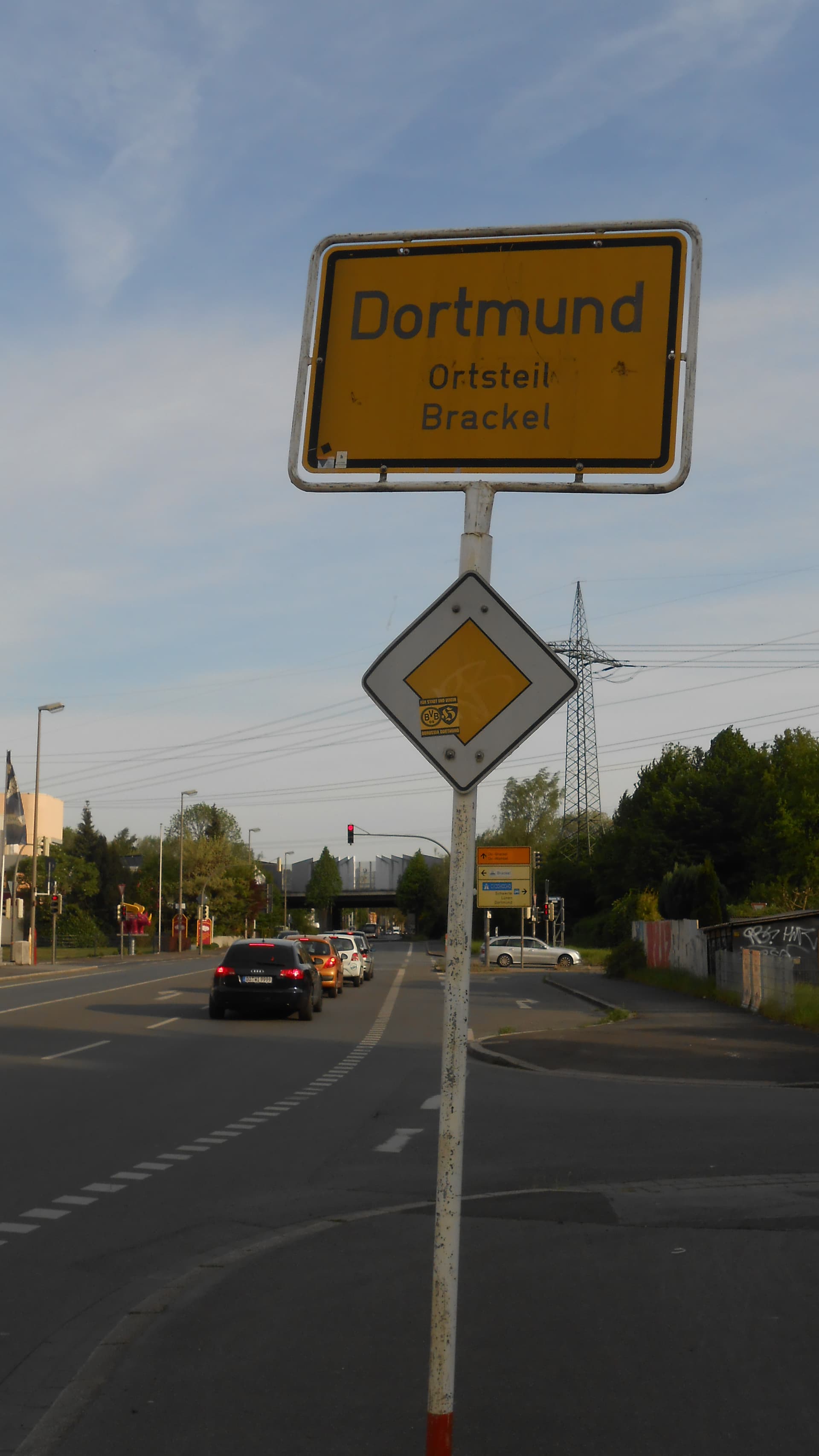 Ortseingang Dortmund-Brackel