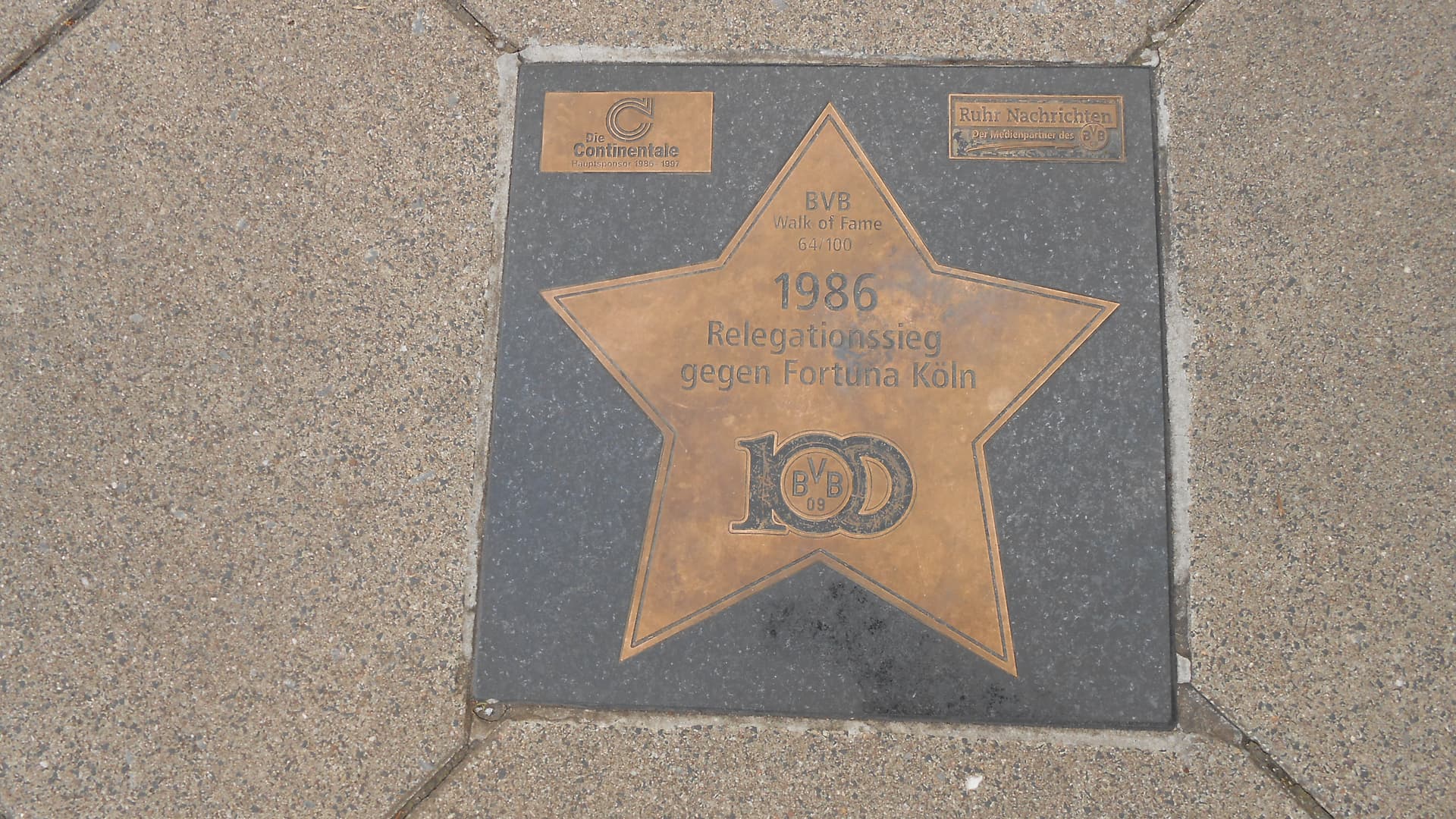 BVB Walk of Fame 64-100