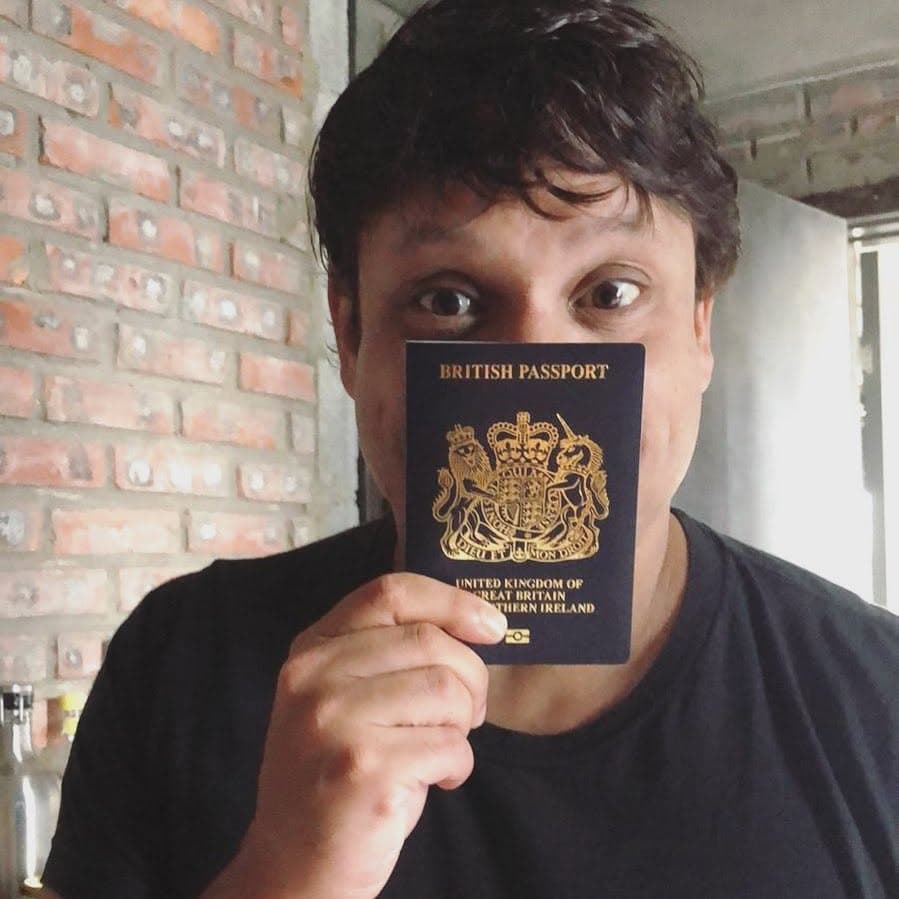 Congratulations Hamish on finally getting your passport back and being