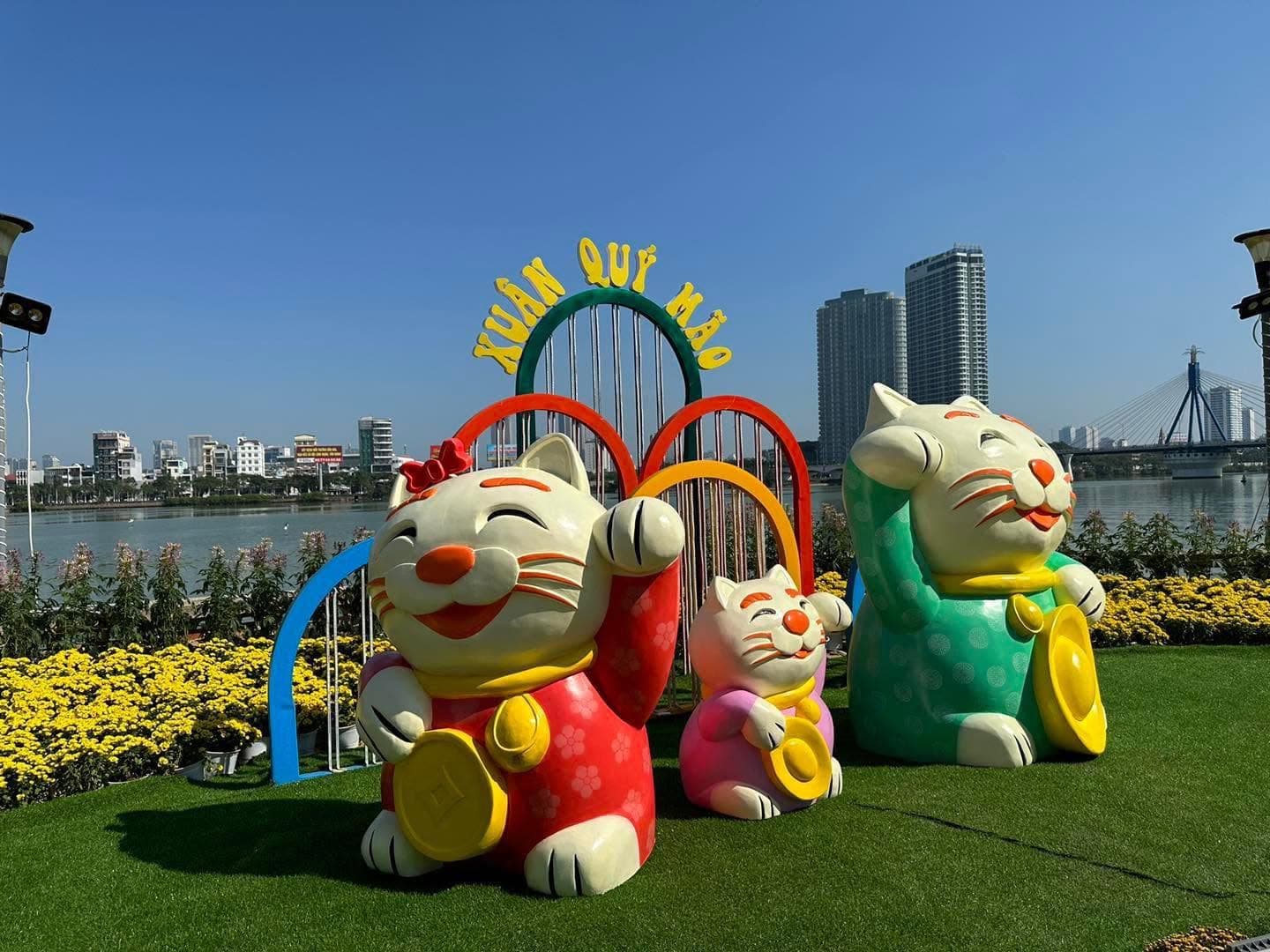 Thành phố Đà Nẵng rực rỡ hoa Tết Quý Mão 2023 (7 of 7)