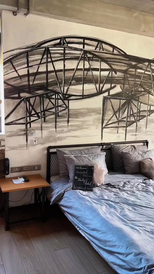 One of our Deluxe Double Room.🥰 #로빈호텔
