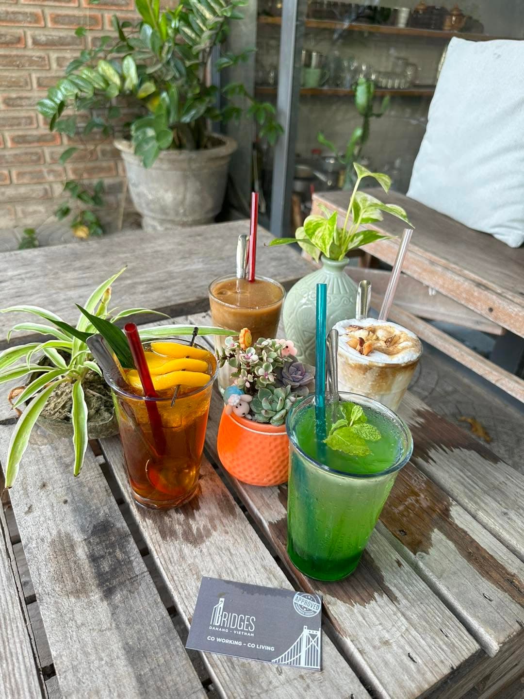 The weather is too good for our new cold drink menu!!!🥰 Always availa